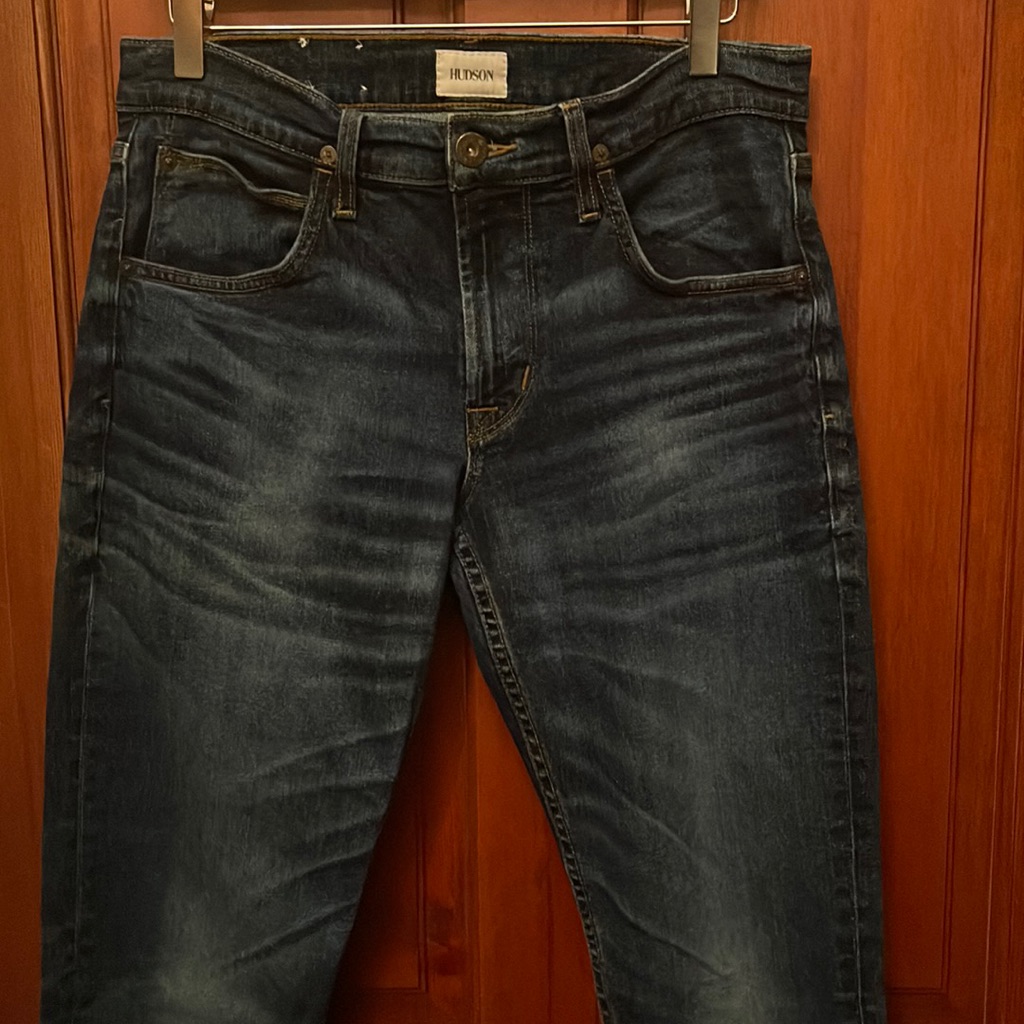 Hudson ( Blake) Mens Blue Jeans. Mint Condition